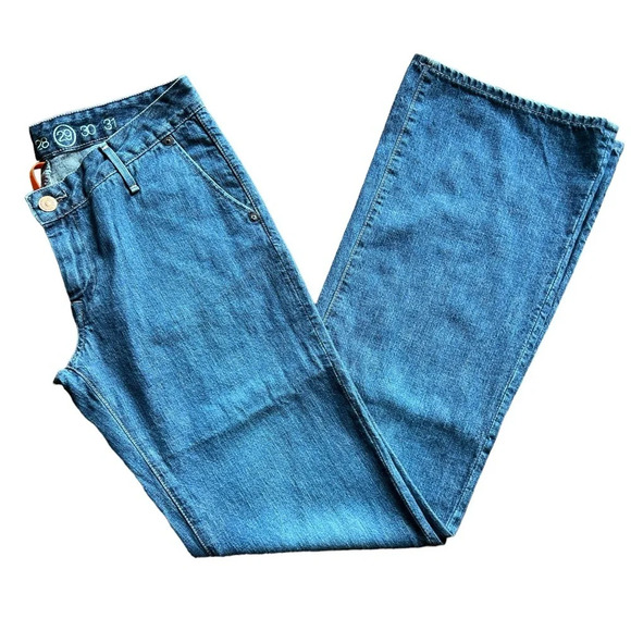 Earnest Sewn Y2K Retro Low Rise Jeans Women’s Size 29 NWT Vintage Style Denim - Picture 1 of 5